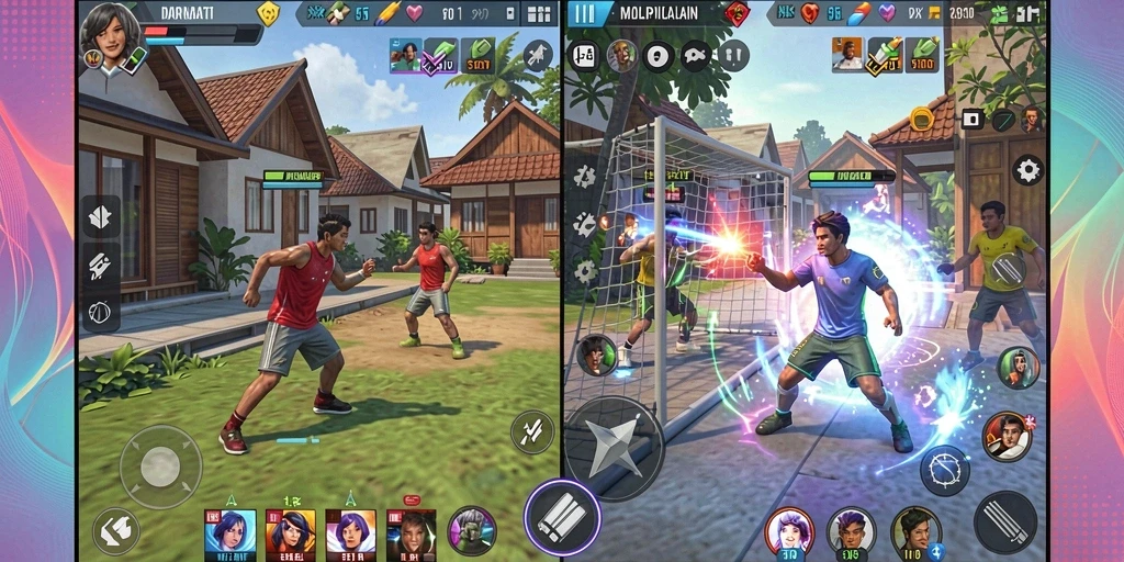 Pengalaman multiplayer yang seru dan kompetitif.