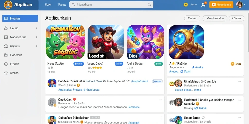 Screenshot komunitas aktif yang berbagi pengalaman.