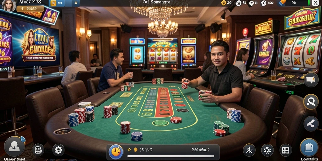 Interaksi mendalam dengan karakter dalam game.