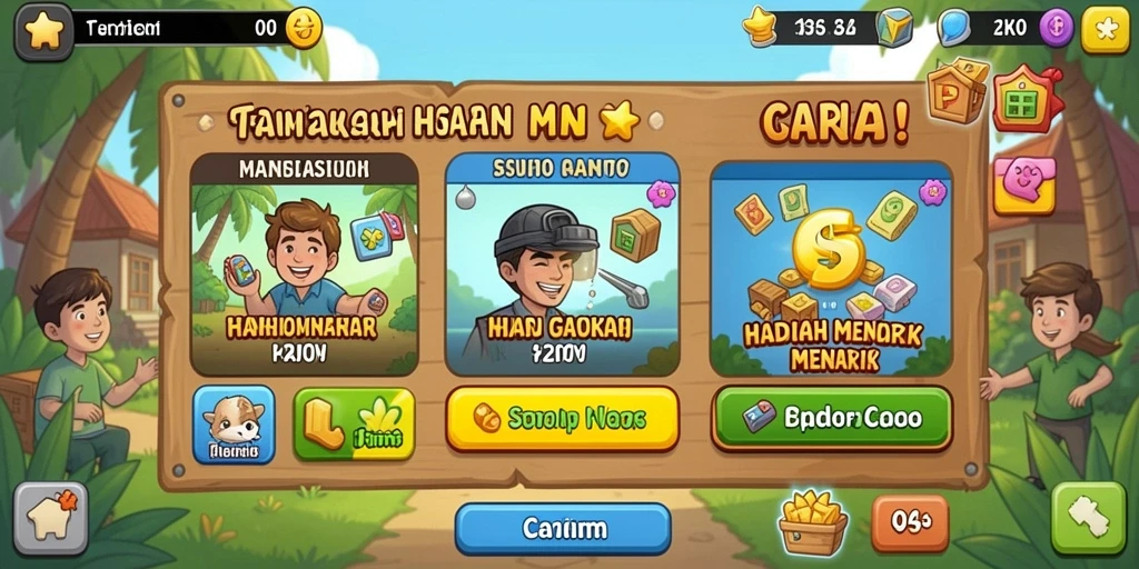 Tangkapan layar misi seru yang menantang.
