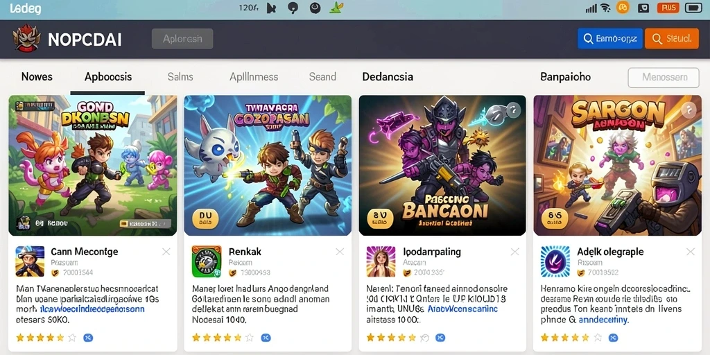 Grafis menawan yang membuat pengalaman bermain semakin seru.