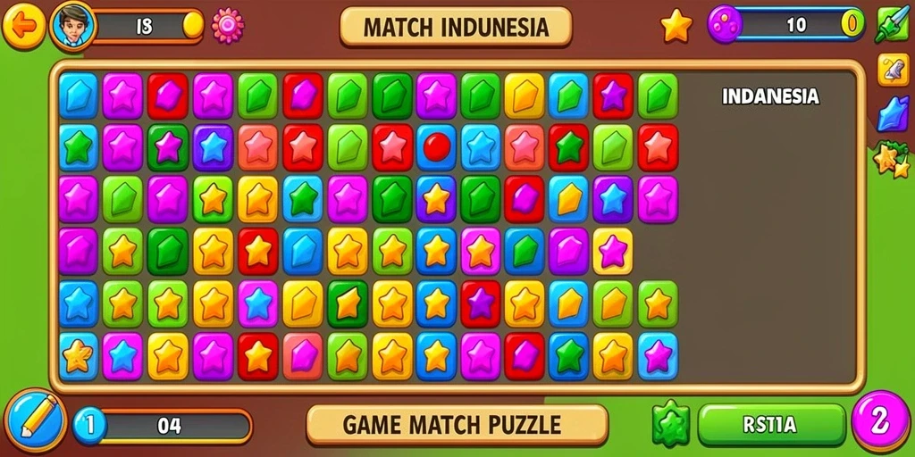 Tantangan menarik di setiap level yang membuat ketagihan.